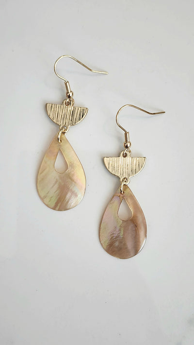 MARIS earrings in abalone