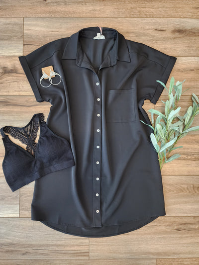 CARRIGAN dress in black
