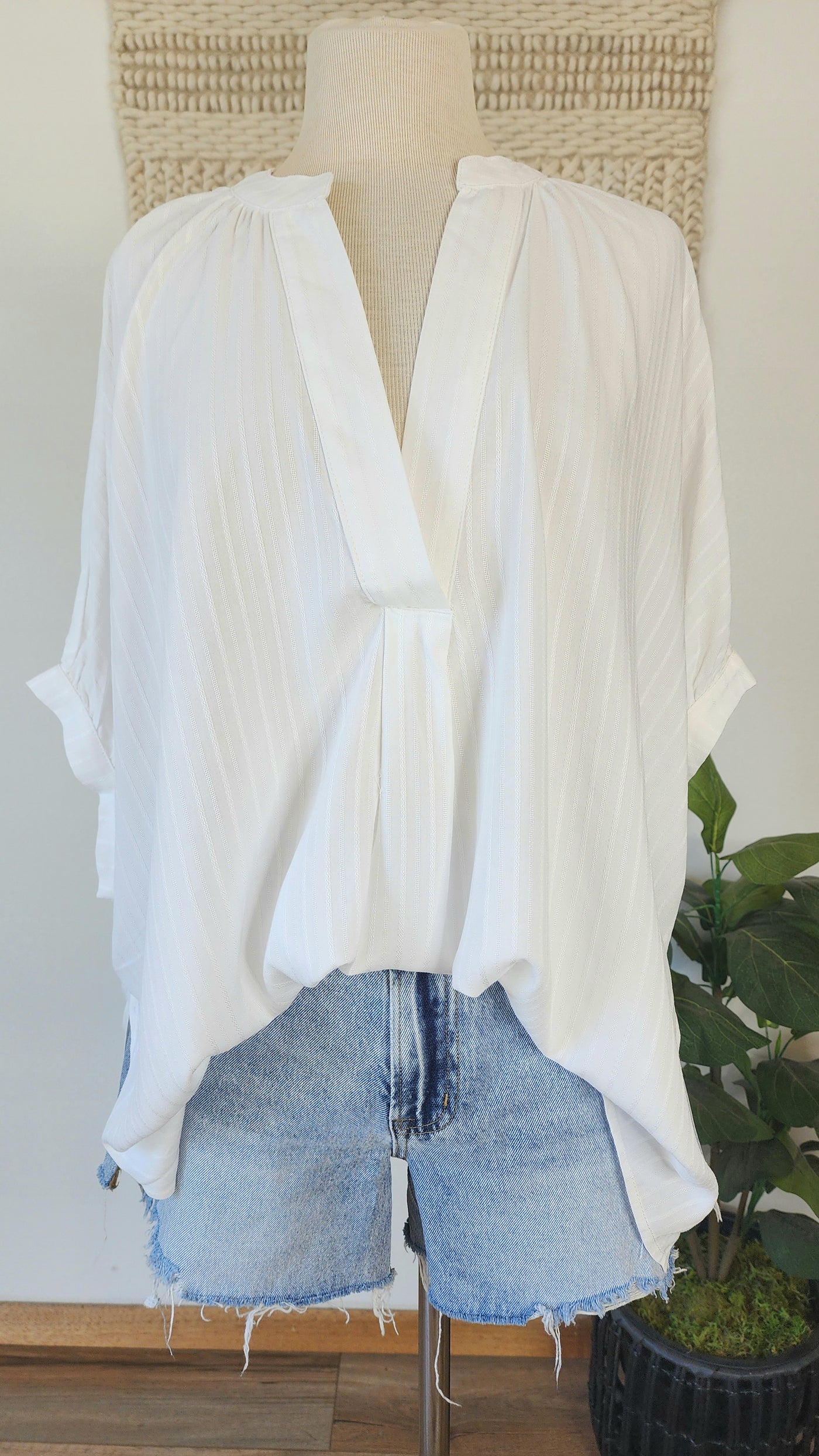 STACY oversized top