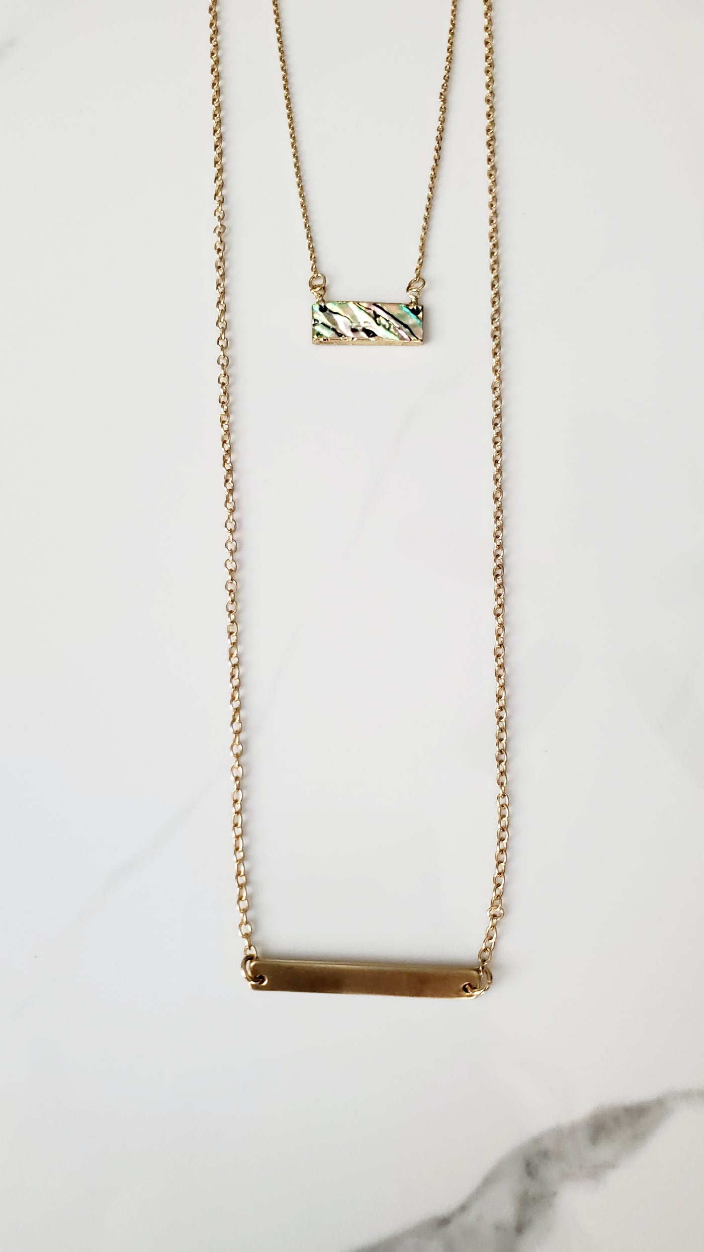 JENNAY layered necklace-CLEARANCE