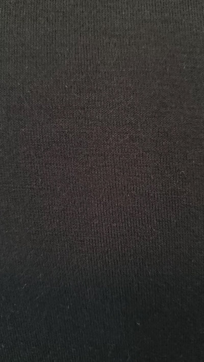 TERA long sleeve crop top in black