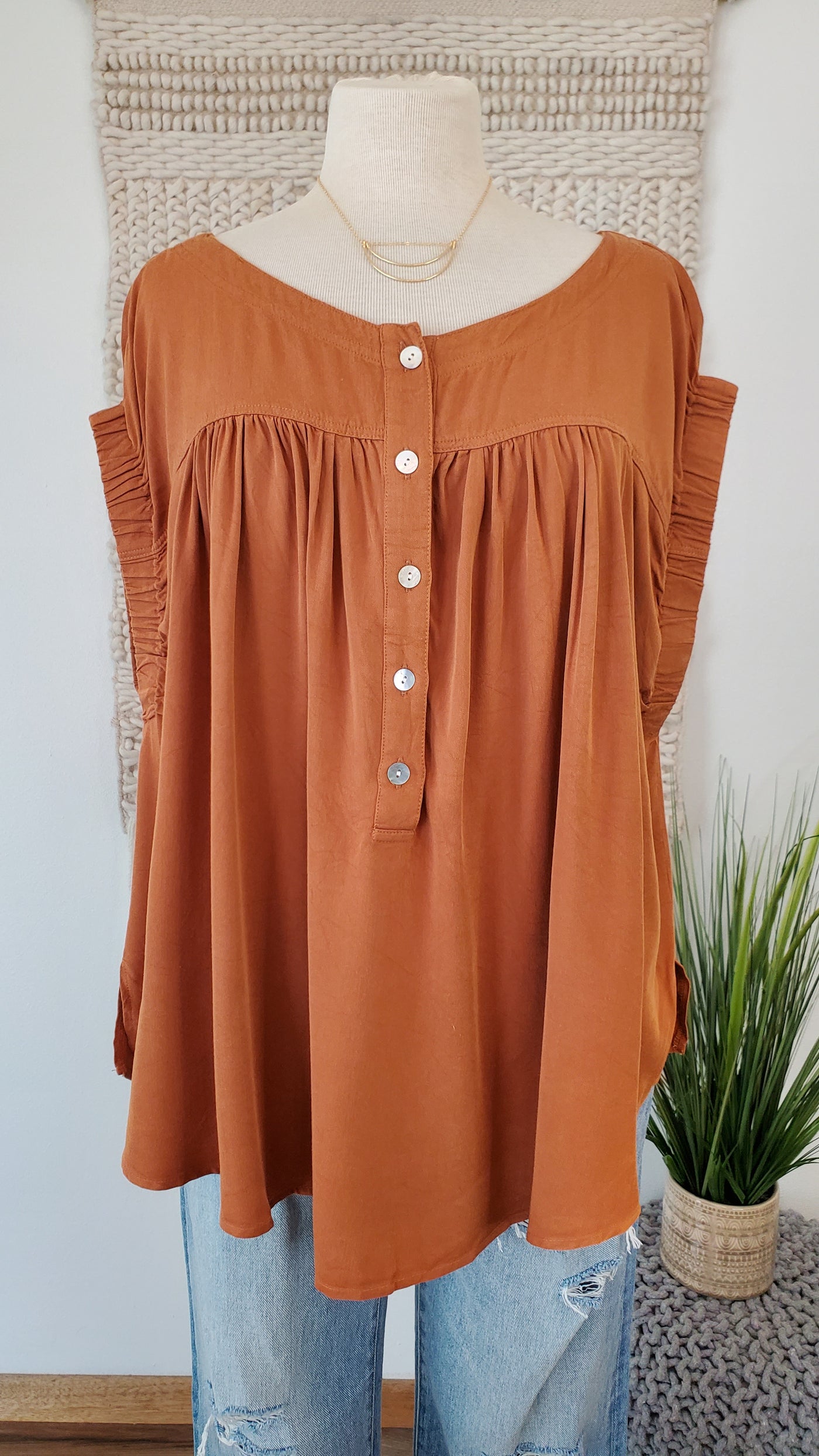 TOBI oversized top-CLEARANCE