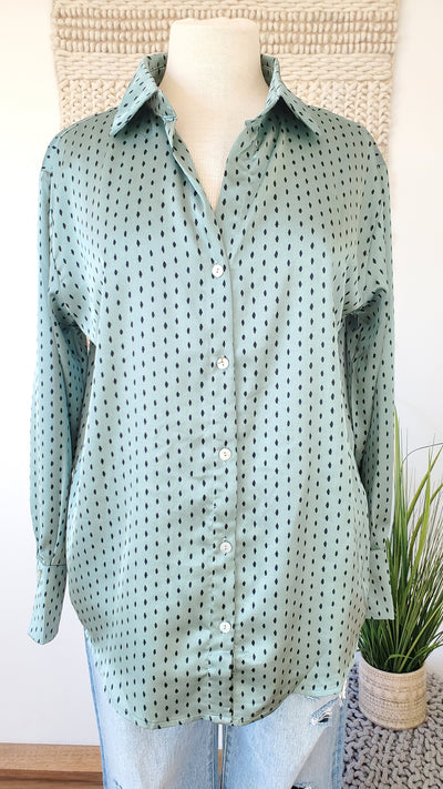 DREW button-down top-CLEARANCE