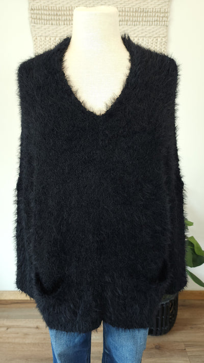 BEATRICE sweater in black-CLEARANCE